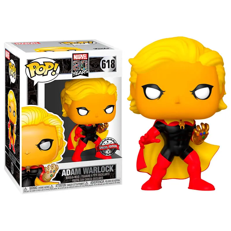POP figure Marvel 80th First Appearance Adam Warlock Exclusive product photo