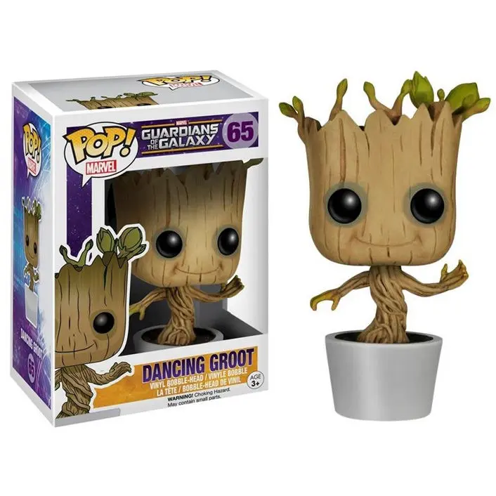 Guardians of the Galaxy POP! Vinyl Bobble-Head Dancing Groot 10 cm termékfotó