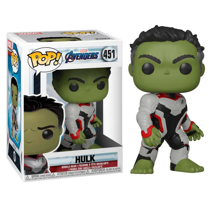 Avengers Endgame POP! Movies Vinyl Figure Hulk 9 cm termékfotó