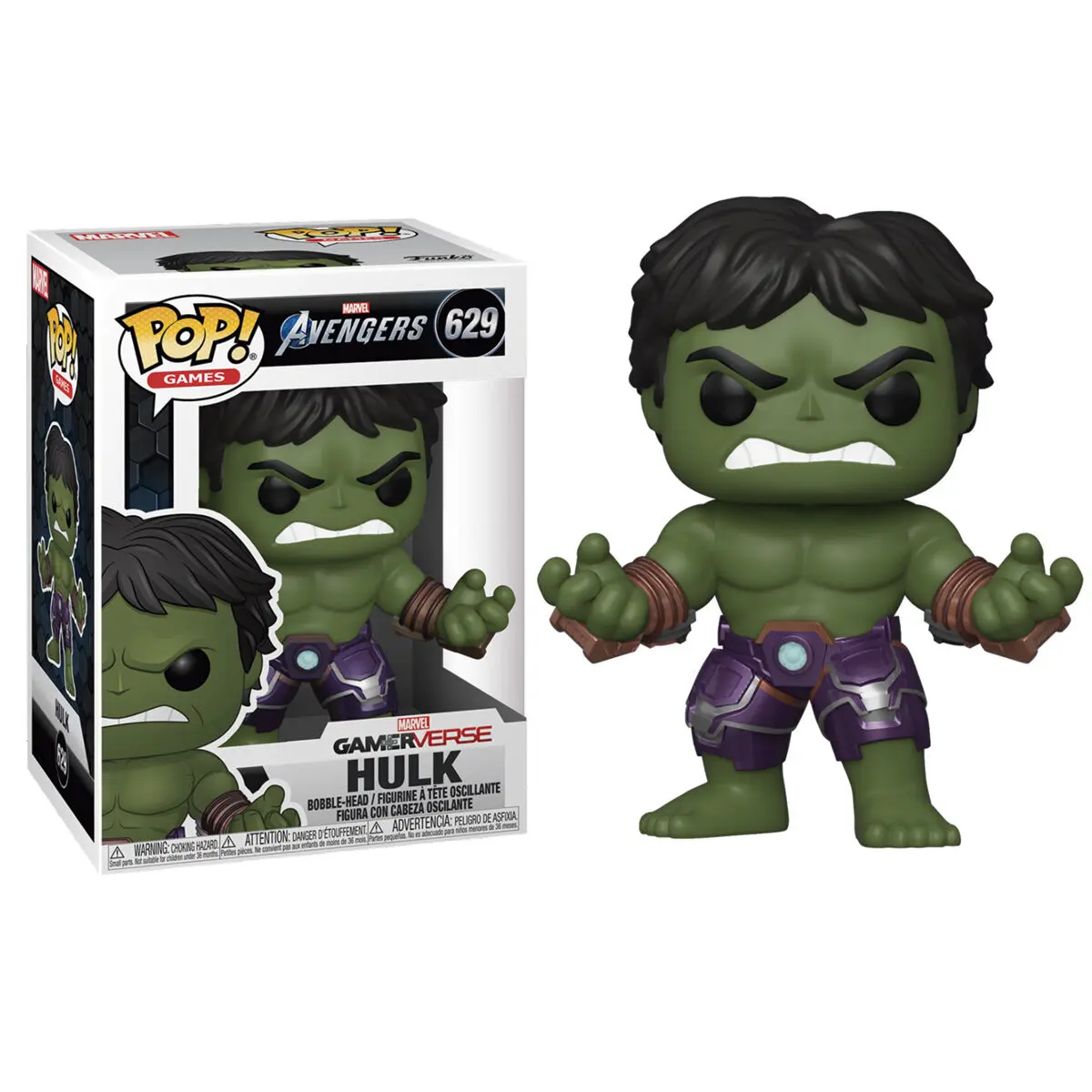 POP figure Marvel Avengers Game Hulk Stark Tech Suit product photo