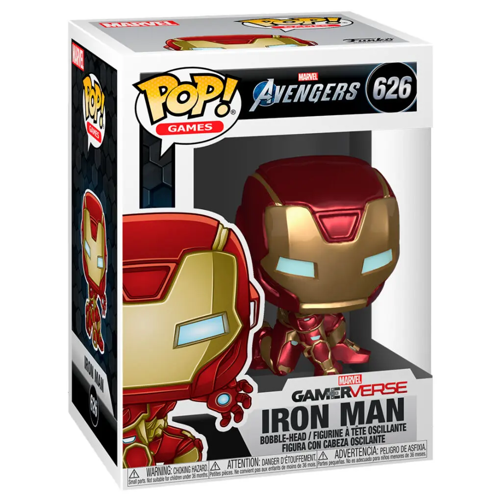 POP figure Marvel Avengers Game Iron Man Stark Tech Suit termékfotó