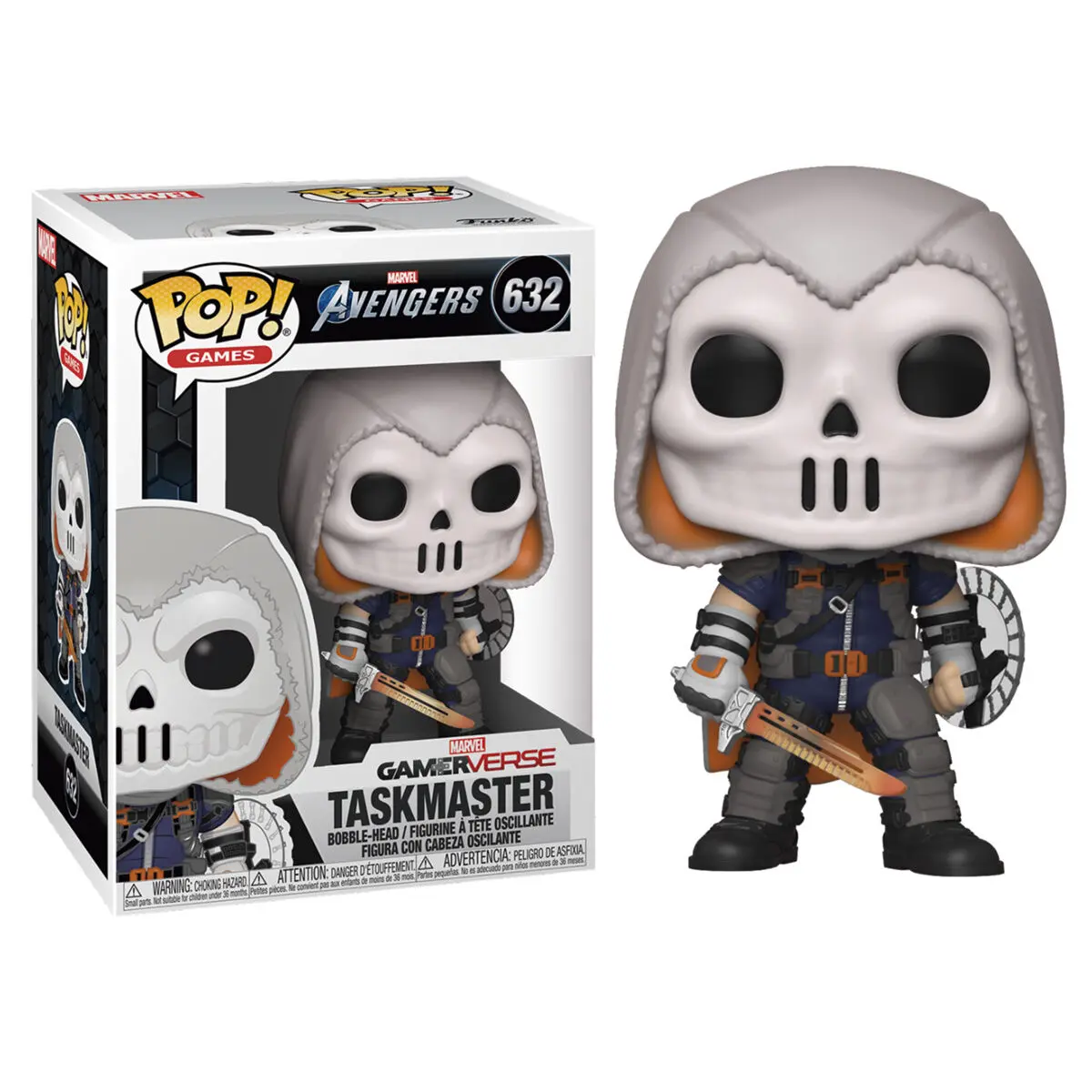 Marvel's Avengers (2020 video game) POP! Marvel Vinyl Figure Taskmaster 9 cm product photo
