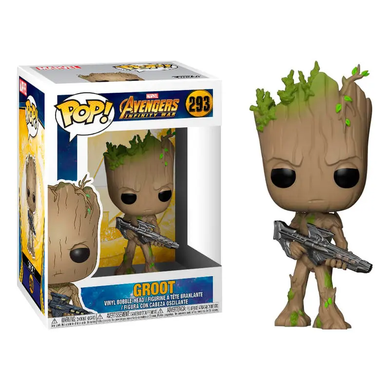 Avengers Infinity War POP! Movies Vinyl Figure Groot 9 cm termékfotó