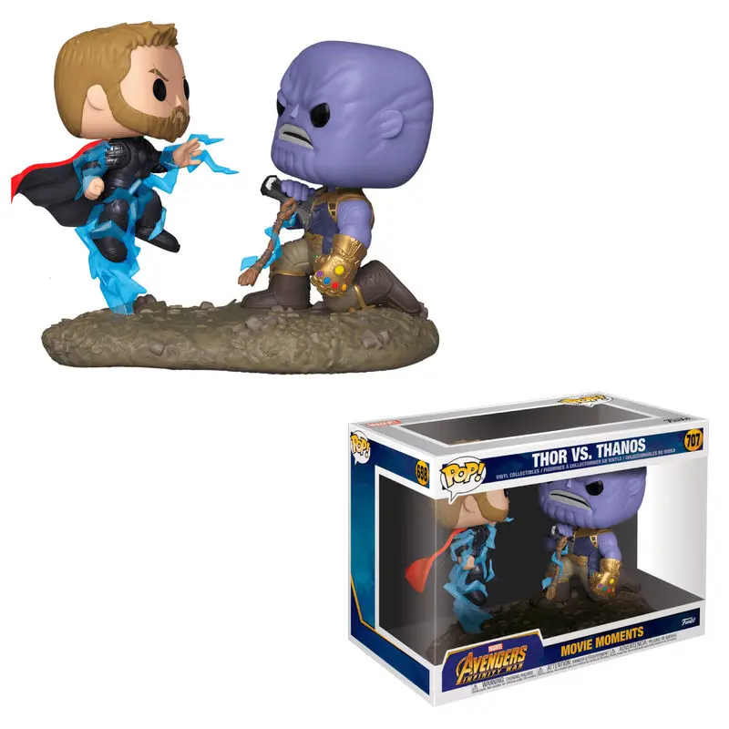 Marvel POP! Movie Moments Vinyl Figures 2-Pack Thor &amp; Thanos 9 cm product photo