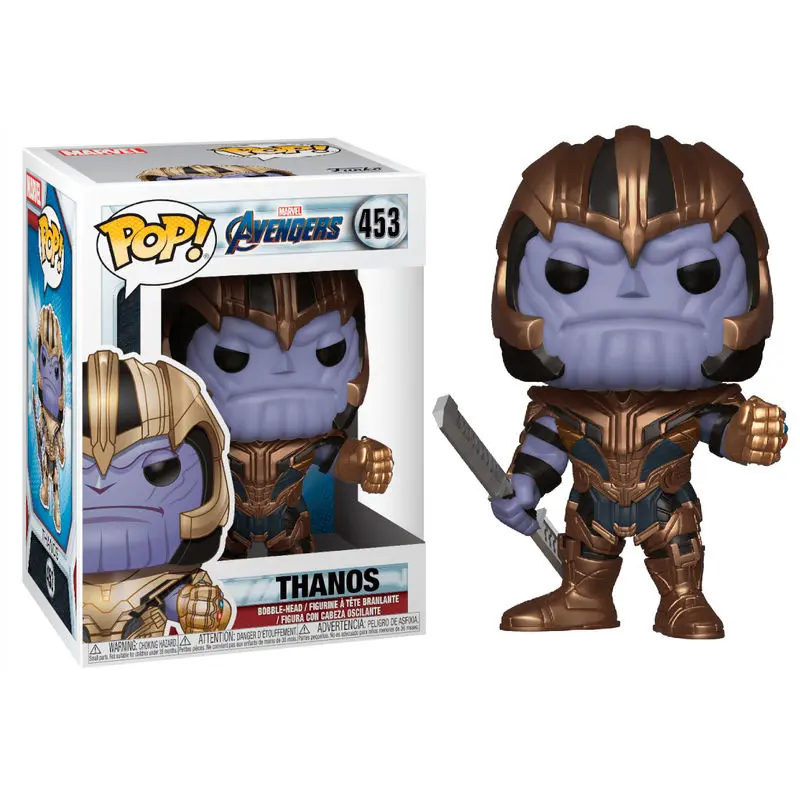 Avengers Endgame POP! Movies Vinyl Figure Thanos 9 cm [DAMAGED PACKAGE] termékfotó