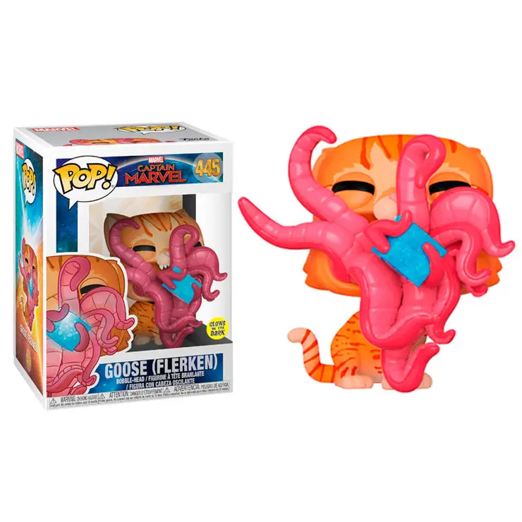 POP figure Marvel Captain Marvel Goose Flerken product photo