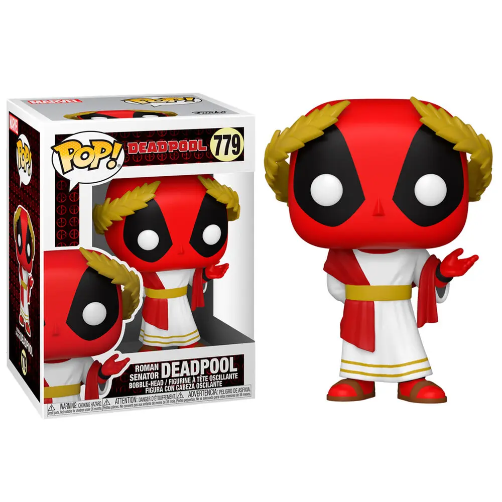 Marvel Deadpool 30th Anniversary POP! Vinyl Figure Roman Senator Deadpool 9 cm product photo