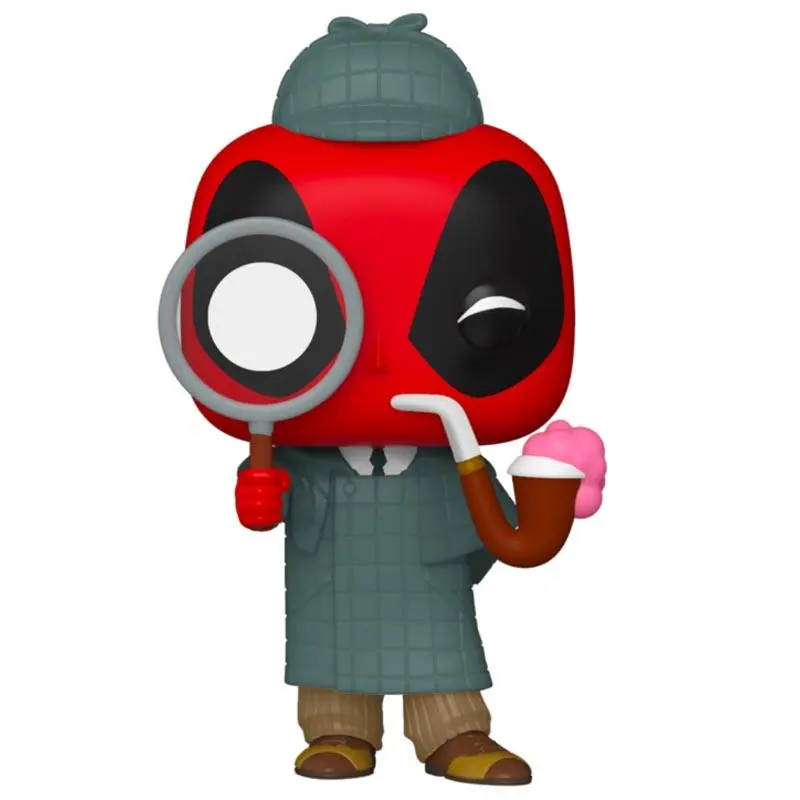 POP figure Marvel Deadpool 30th Sherlock Deadpool Exclusive termékfotó