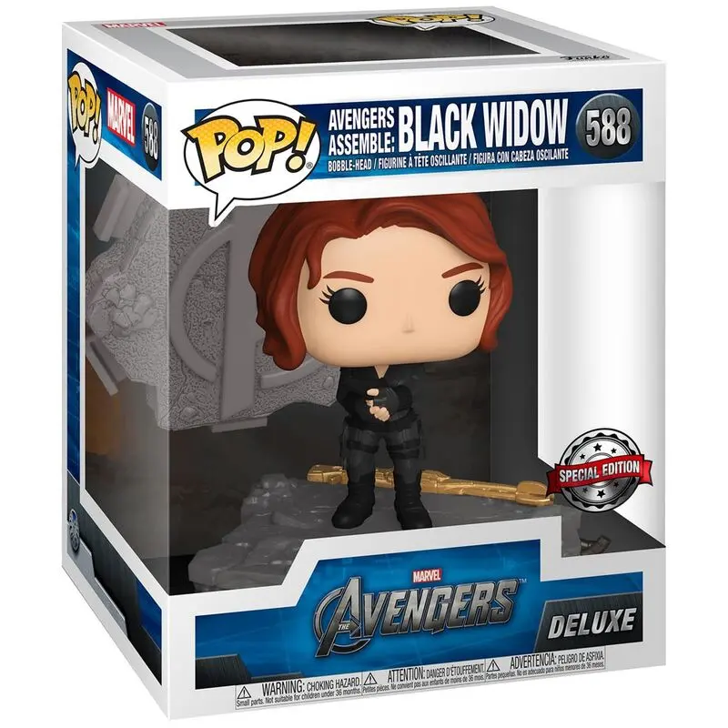 POP figure Marvel Deluxe Avengers Black Widow Assemble Exclusive product photo