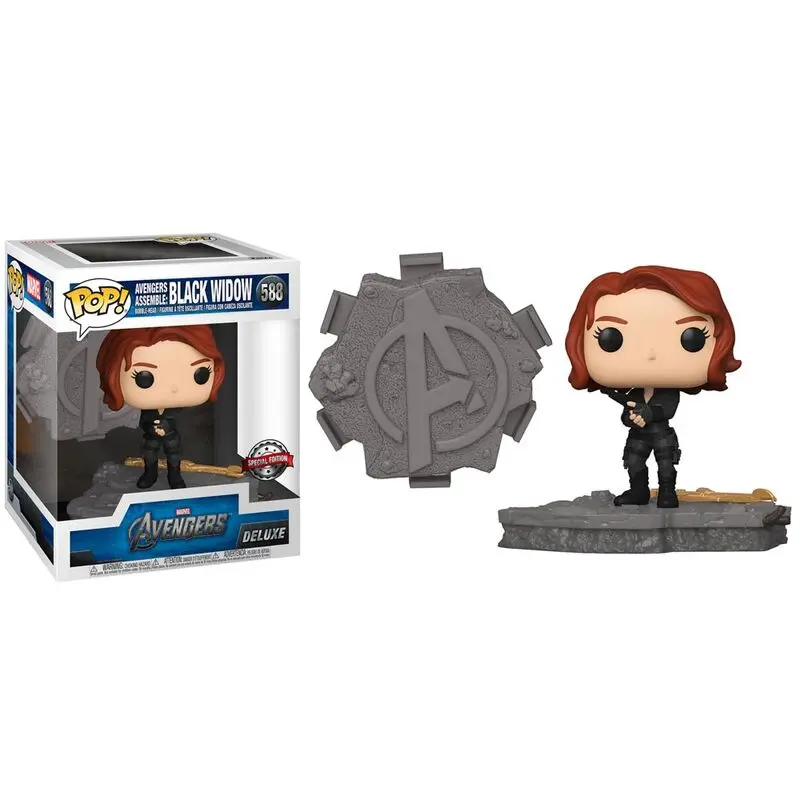 POP figure Marvel Deluxe Avengers Black Widow Assemble Exclusive product photo