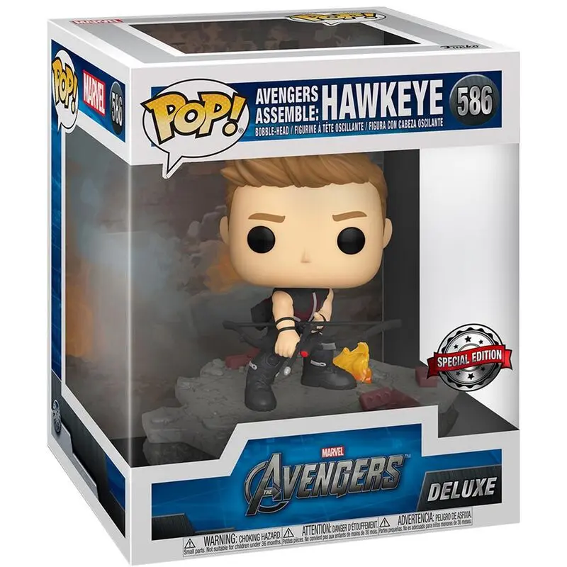 POP figure Marvel Deluxe Avengers Hawkeye Assemble Exclusive product photo
