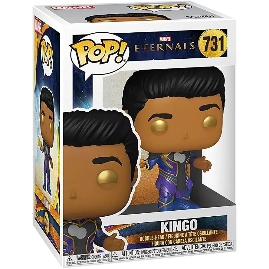 Marvel The Eternals POP! Marvel Vinyl Figure Kingo 9 cm product photo
