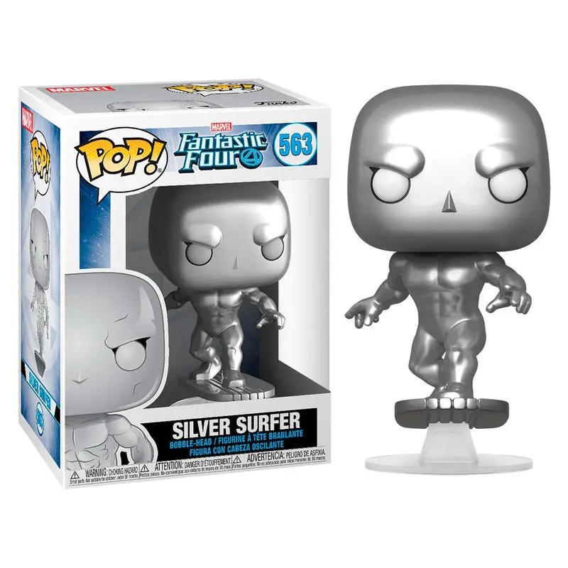 Fantastic Four POP! Marvel Vinyl Figure Silver Surfer 9 cm termékfotó