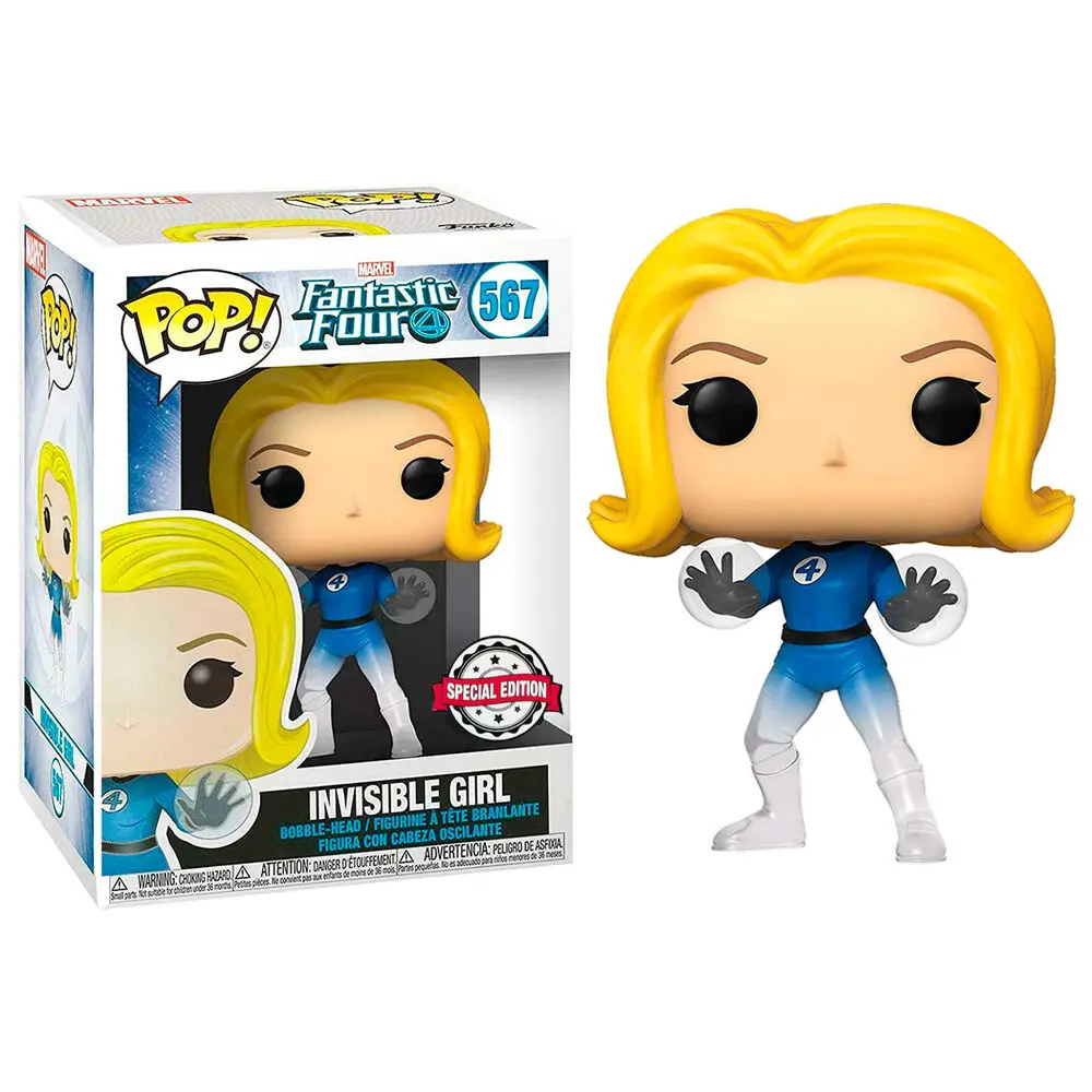 POP figure Marvel Fantastic Four Invisible Girl Exclusive termékfotó