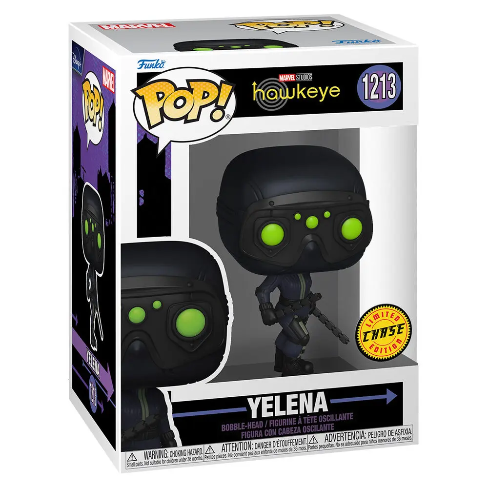 POP figure Marvel Hawkeye Yelena Chase termékfotó