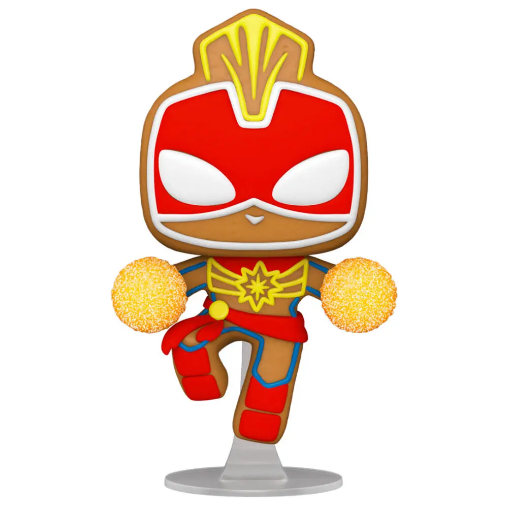 Marvel POP! Vinyl Figure Holiday Captain Marvel 9 cm product photo