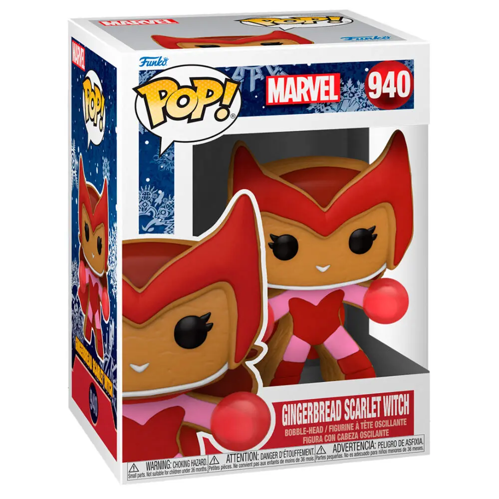 Marvel POP! Vinyl Figure Holiday Scarlet Witch 9 cm product photo