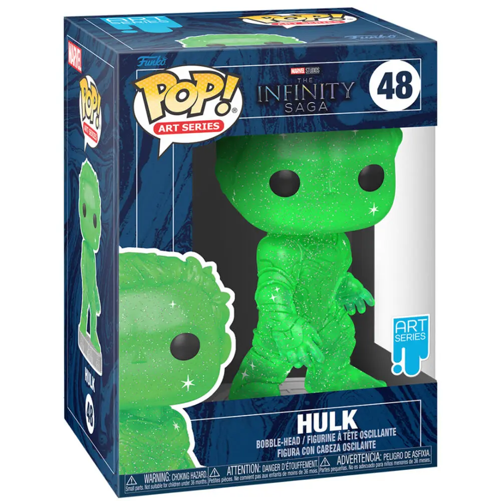 Infinity Saga POP! Artist Series Vinyl Figure Hulk (Green) 9 cm product photo