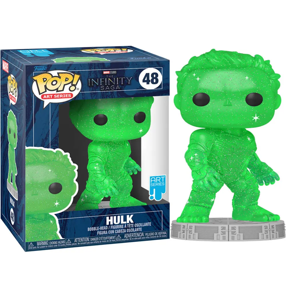 Infinity Saga POP! Artist Series Vinyl Figure Hulk (Green) 9 cm product photo