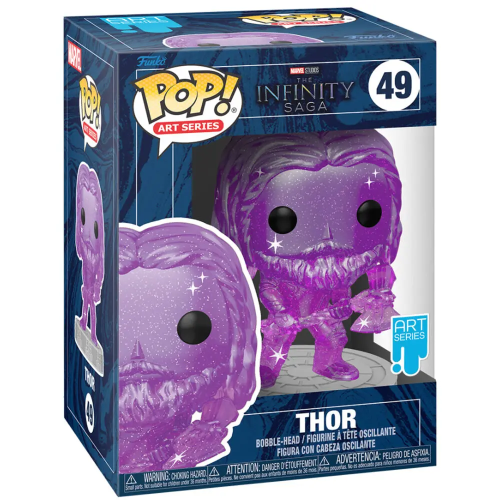 Infinity Saga POP! Artist Series Vinyl Figure Thor (Purple) 9 cm product photo