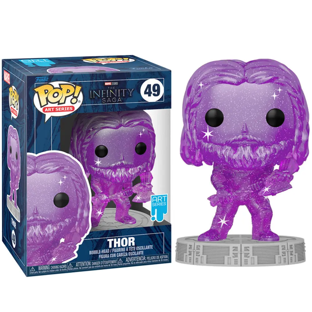 Infinity Saga POP! Artist Series Vinyl Figure Thor (Purple) 9 cm product photo