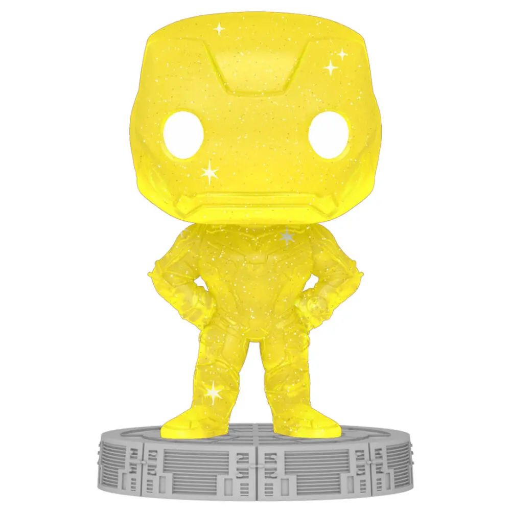 Infinity Saga POP! Art Series Vinyl Figure Iron Man (Yellow) 9 cm product photo