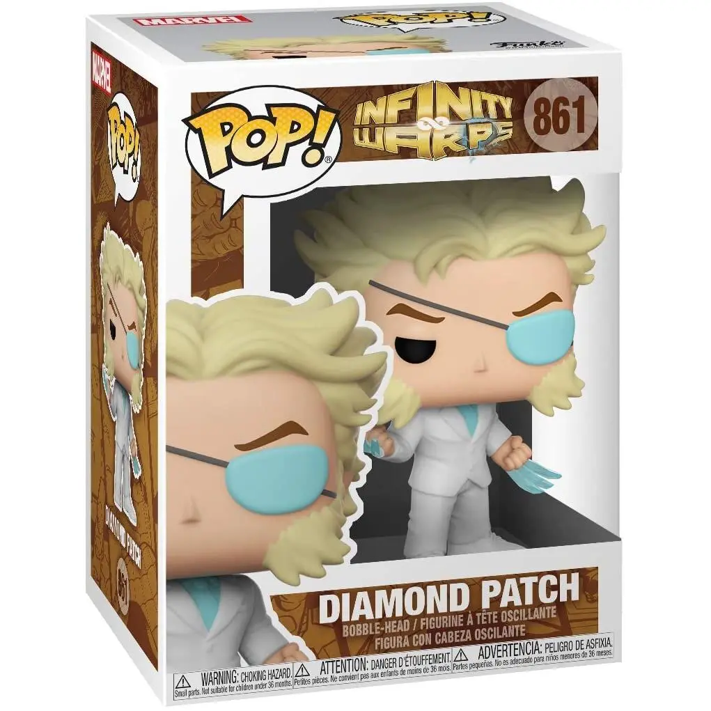 Marvel Infinity Warps POP! Vinyl Figure Diamond Patch 9 cm product photo