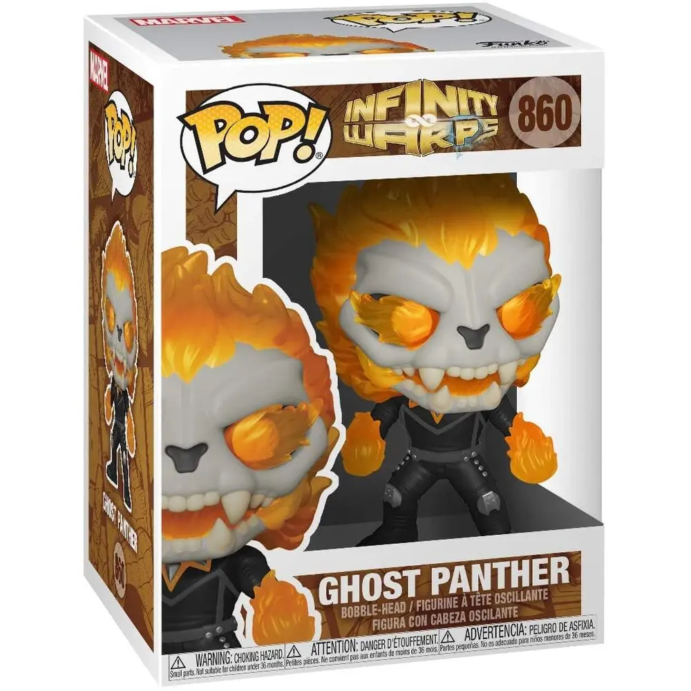 Marvel Infinity Warps POP! Vinyl Figure Ghost Panther 9 cm product photo
