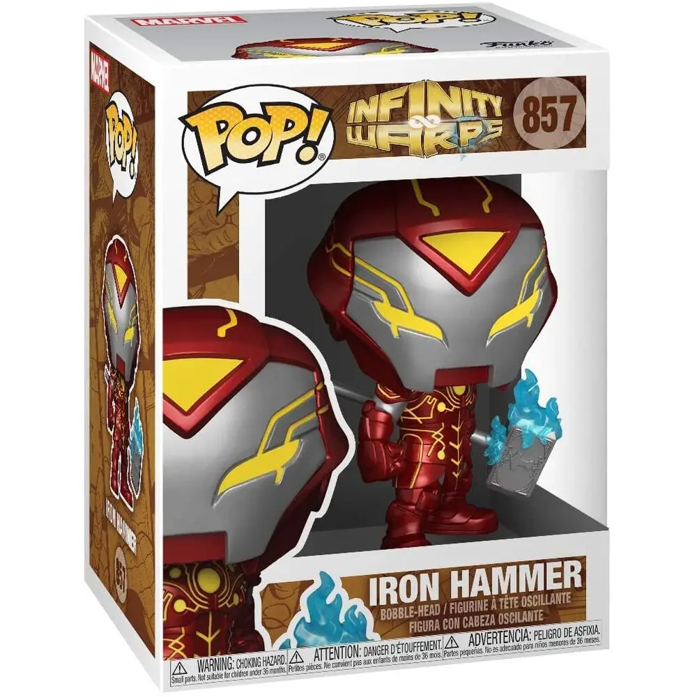 Marvel Infinity Warps POP! Vinyl Figure Iron Hammer 9 cm product photo