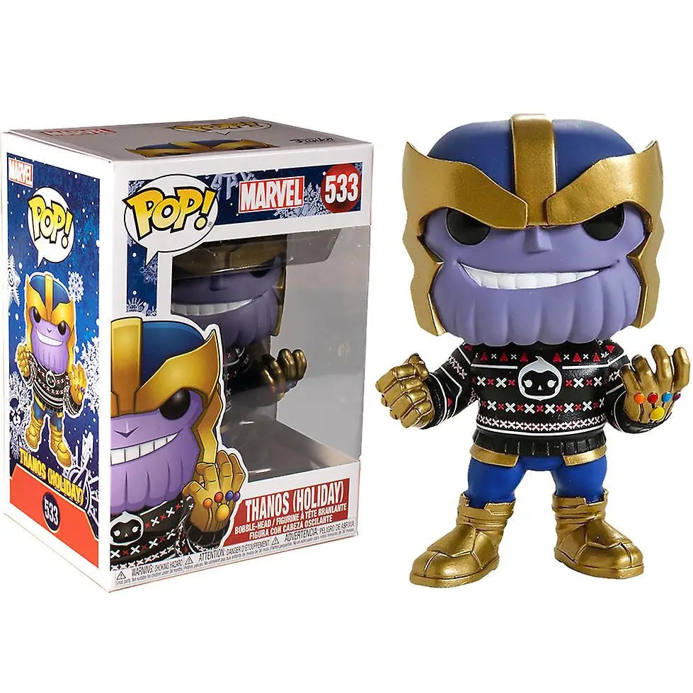 Marvel Holiday POP! Marvel Vinyl Figure Thanos 9 cm product photo