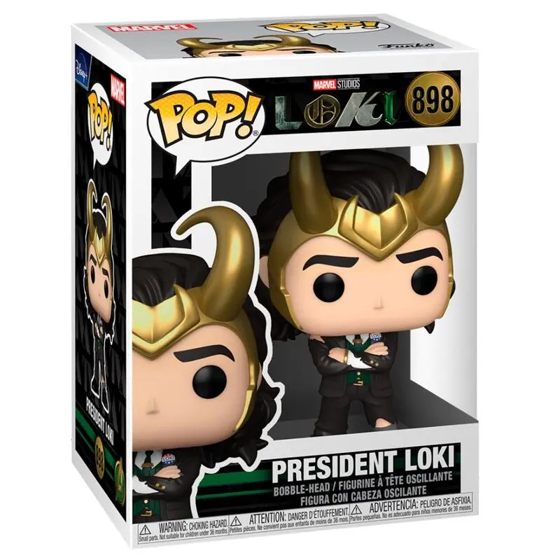 Loki POP! Vinyl Figure President Loki 9 cm product photo