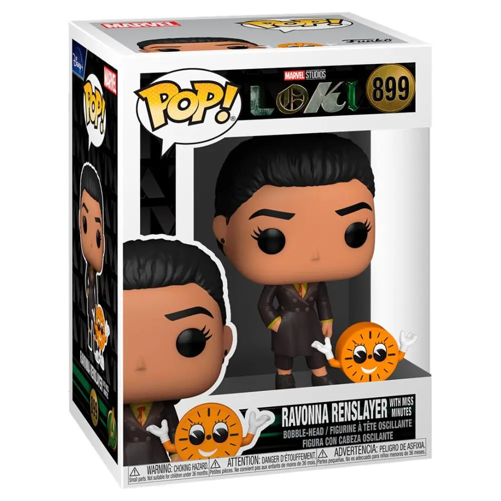 Loki POP &amp; Buddy Vinyl Figure Ravonna with Miss Minutes 9 cm product photo