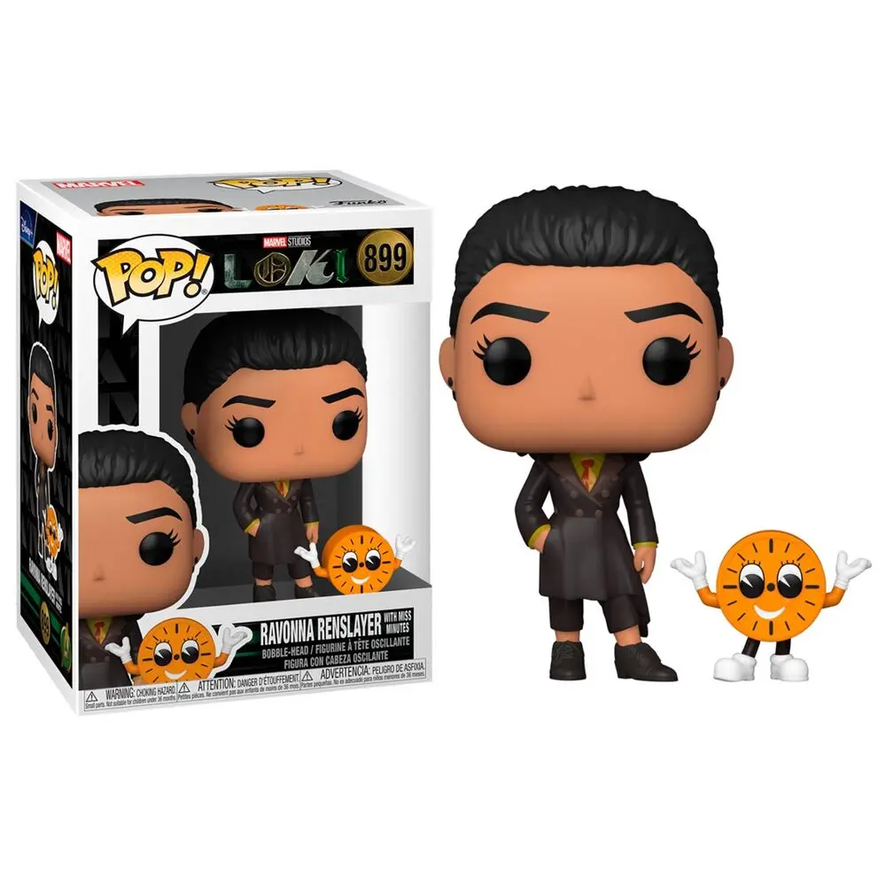 Loki POP &amp; Buddy Vinyl Figure Ravonna with Miss Minutes 9 cm product photo
