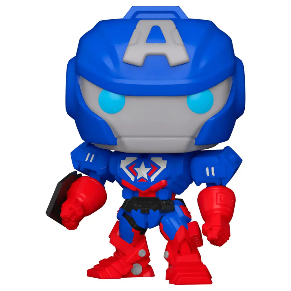 Marvel Mech POP! Vinyl Figure Captain America 9 cm product photo