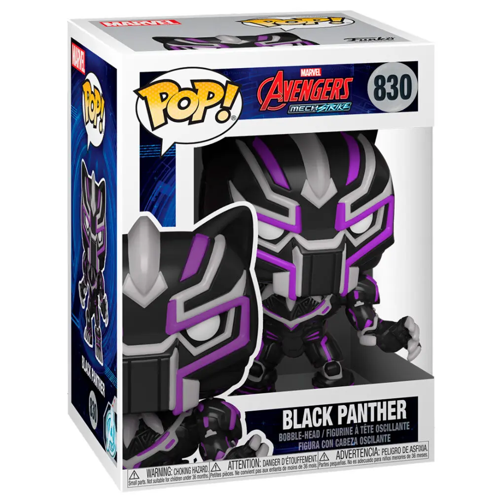 Marvel Mech POP! Vinyl Figure Black Panther 9 cm product photo