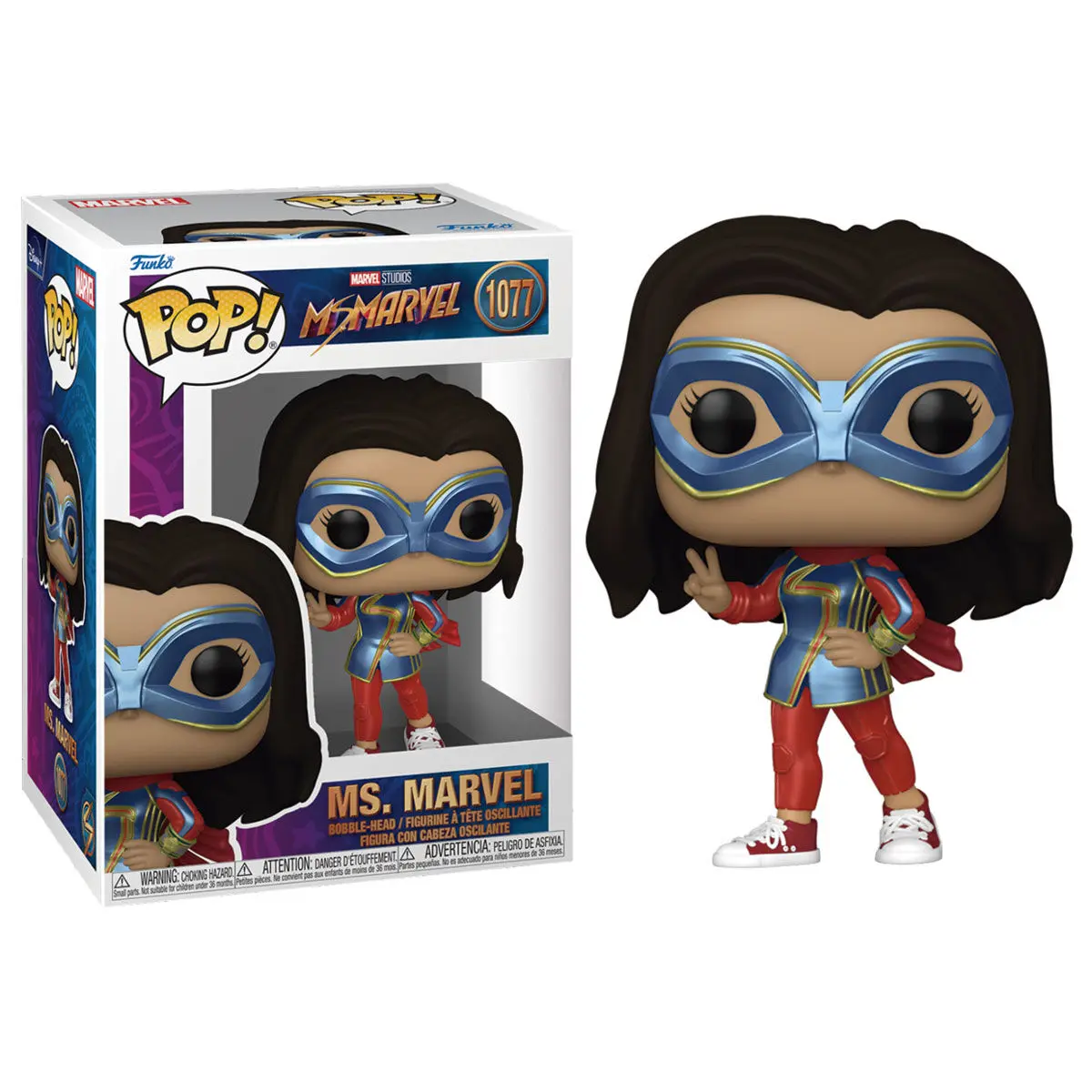 Ms. Marvel POP! TV Vinyl Figure Ms. Marvel 9 cm termékfotó