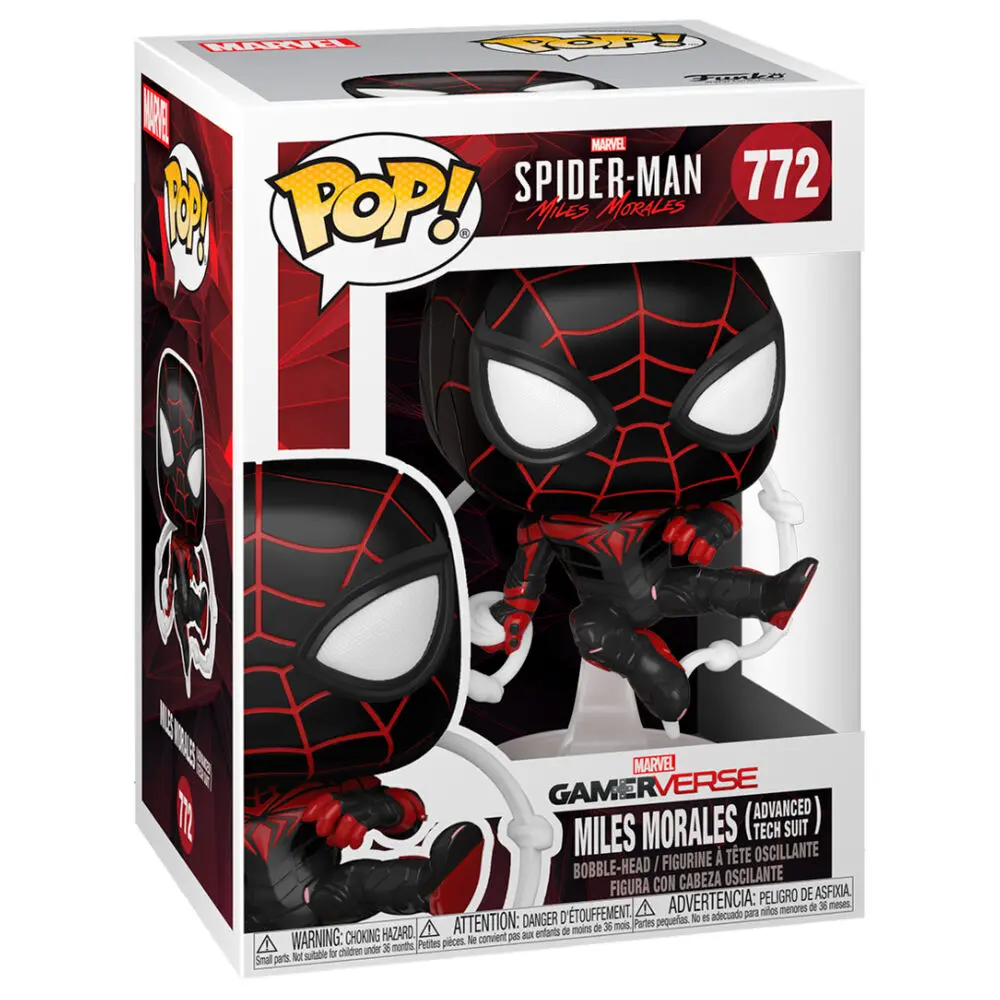 Marvel's Spider-Man POP! Games Vinyl Figure Miles Morales AT Suit 9 cm product photo