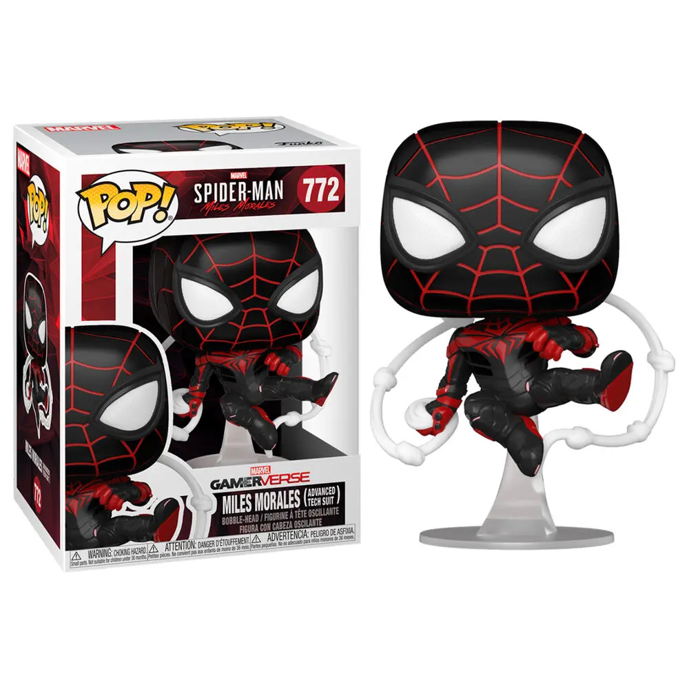 Marvel's Spider-Man POP! Games Vinyl Figure Miles Morales AT Suit 9 cm product photo