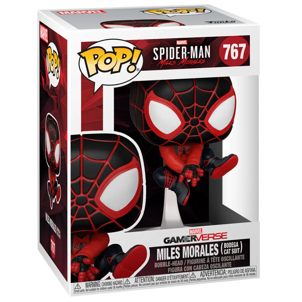 Marvel's Spider-Man POP! Games Vinyl Figure Miles Morales Bodega Suit 9 cm product photo