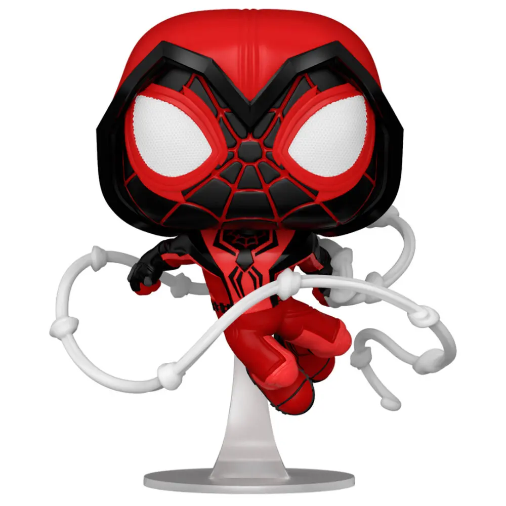 Marvel's Spider-Man POP! Games Vinyl Figure Miles Morales Red Suit 9 cm product photo