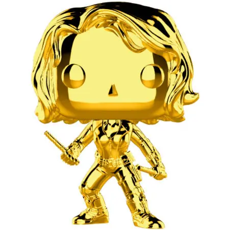 POP figure Marvel Studios 10 Black Widow Gold Chrome product photo