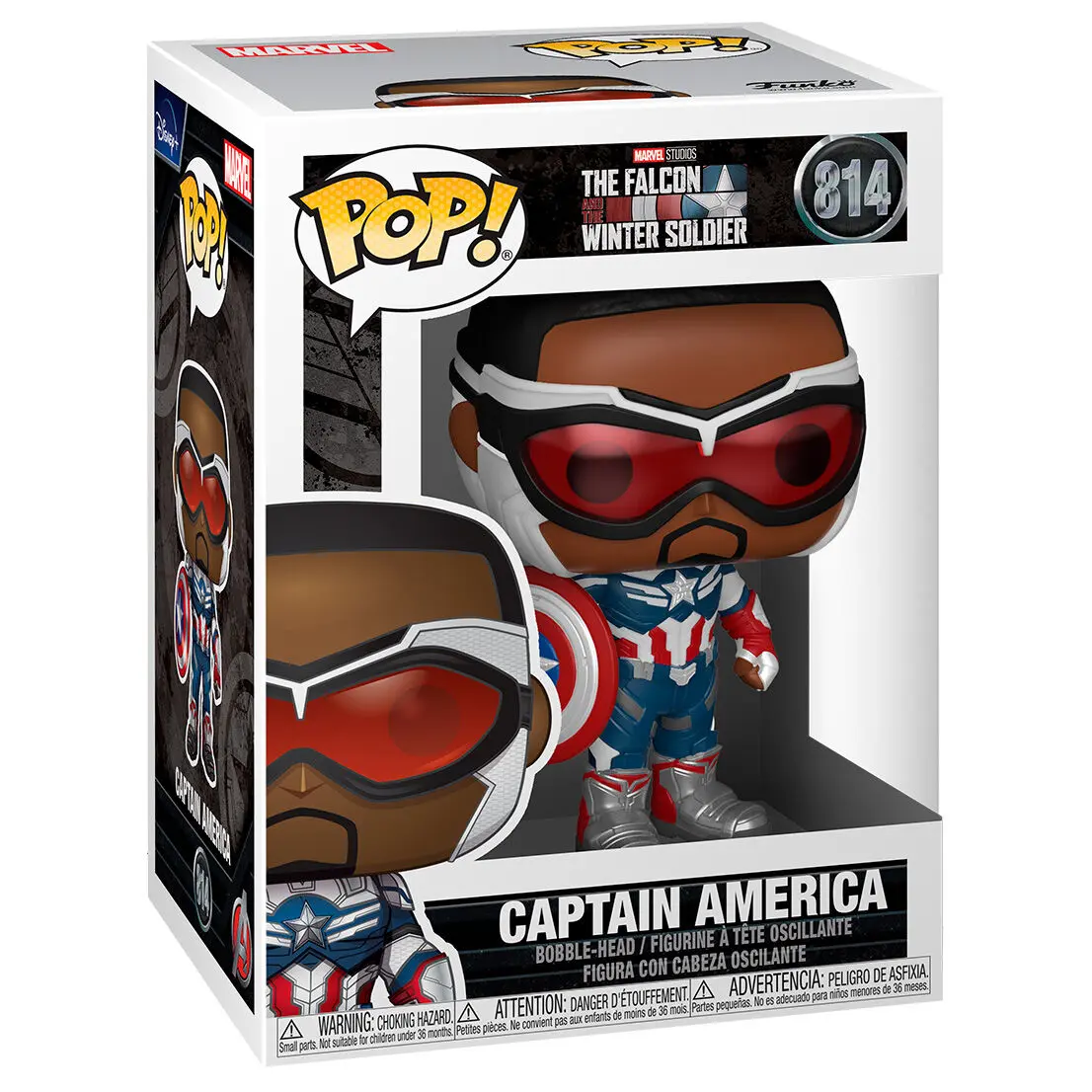 The Falcon and the Winter Soldier POP! Vinyl Figure Captain Falcon 9 cm termékfotó