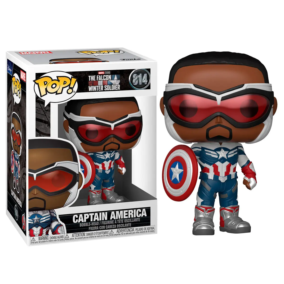 The Falcon and the Winter Soldier POP! Vinyl Figure Captain Falcon 9 cm termékfotó