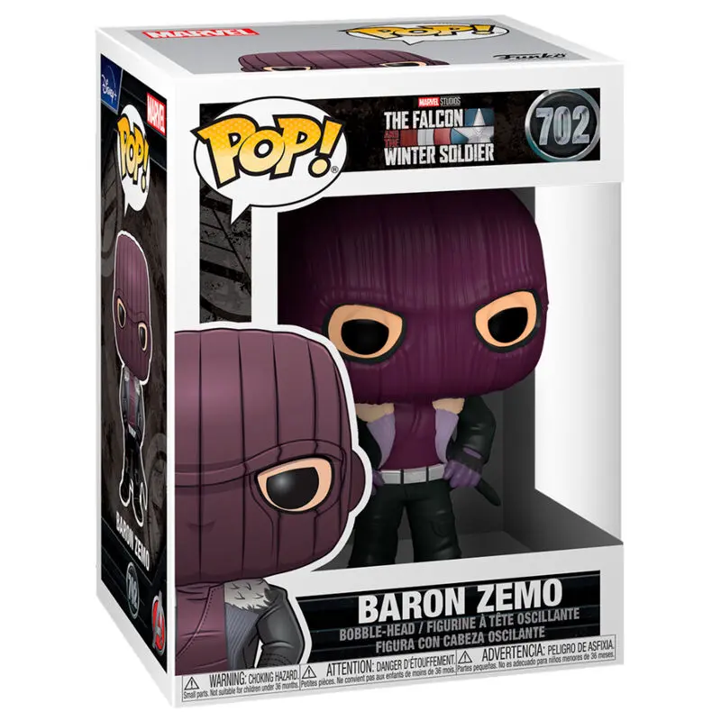 The Falcon and the Winter Soldier POP! Marvel Vinyl Figure Baron Zemo 9 cm product photo