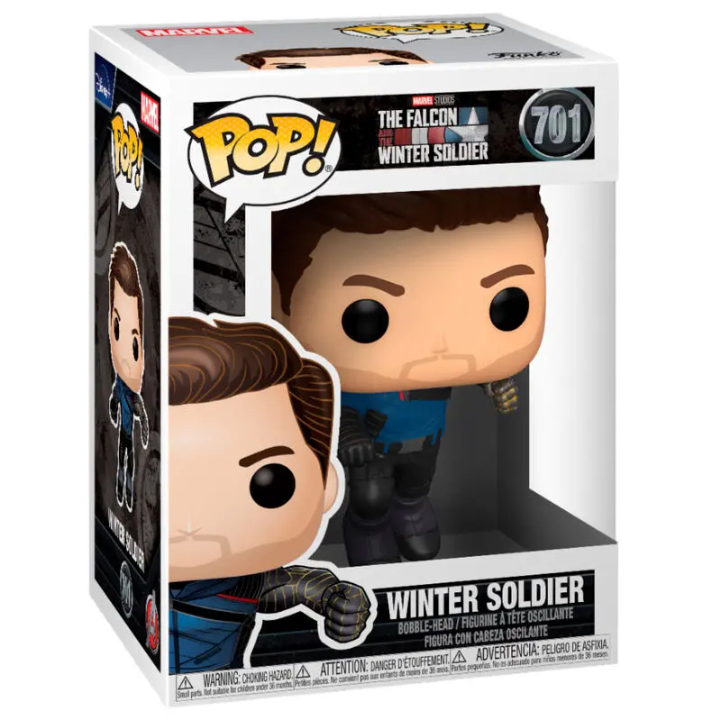 The Falcon and the Winter Soldier POP! Marvel Vinyl Figure Winter Soldier 9 cm termékfotó