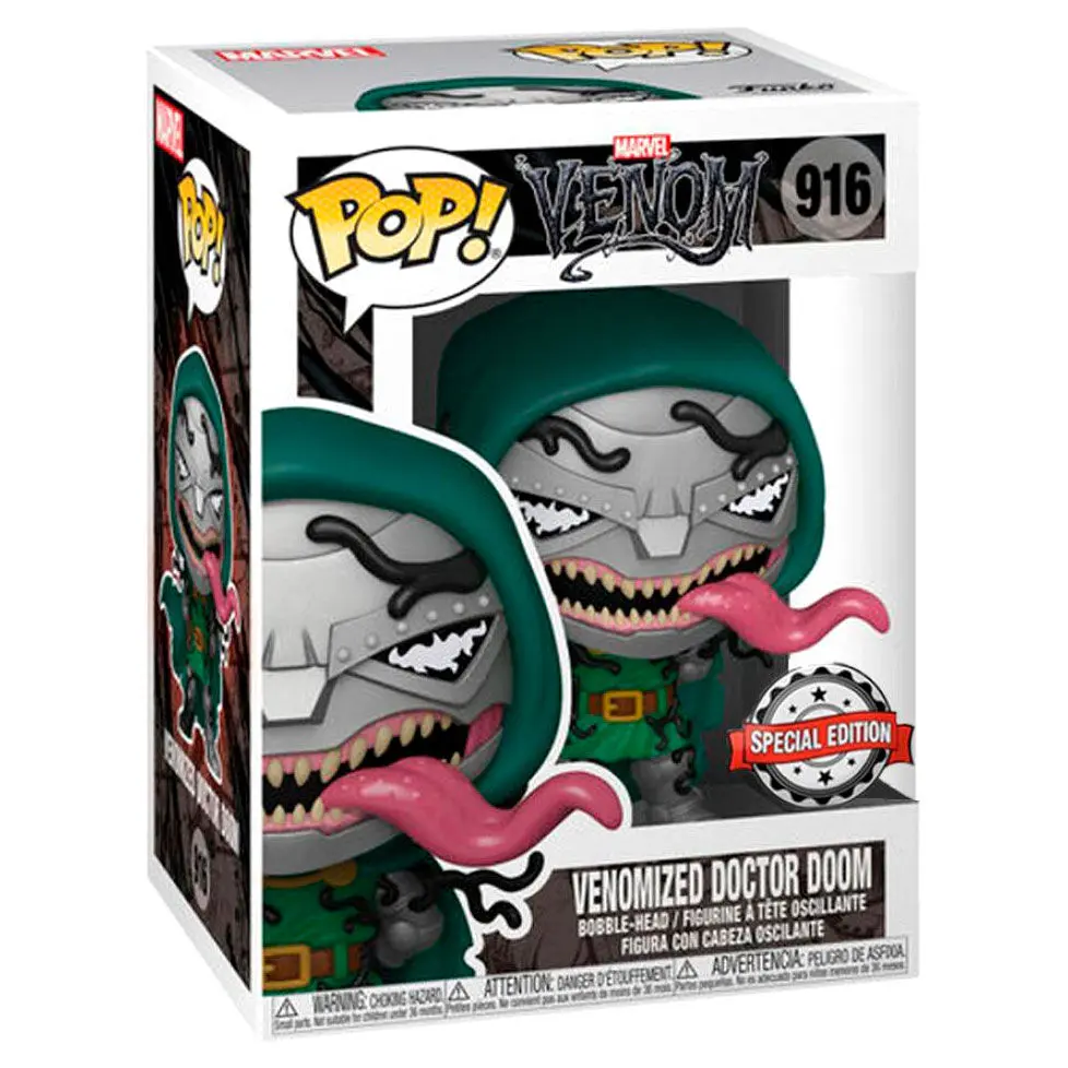 POP figure Marvel Venom Venomized Doctor Doom Exclusive product photo