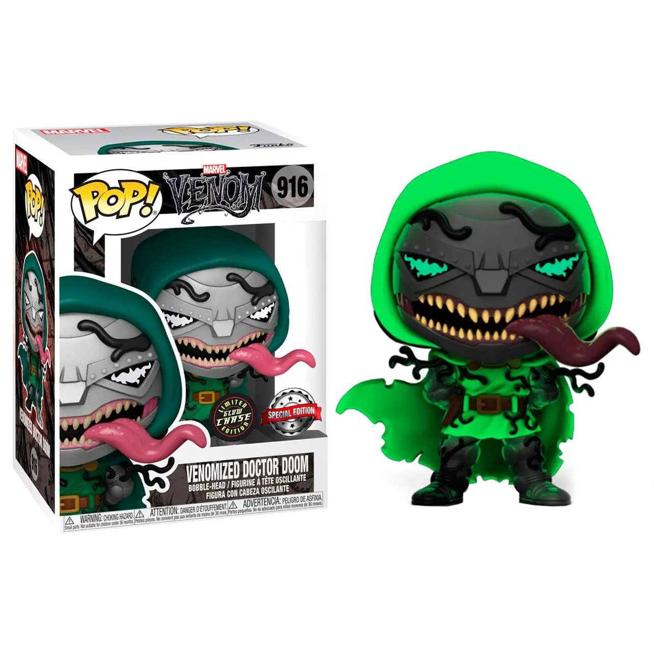 POP figure Marvel Venom Venomized Doctor Doom Exclusive Chase product photo