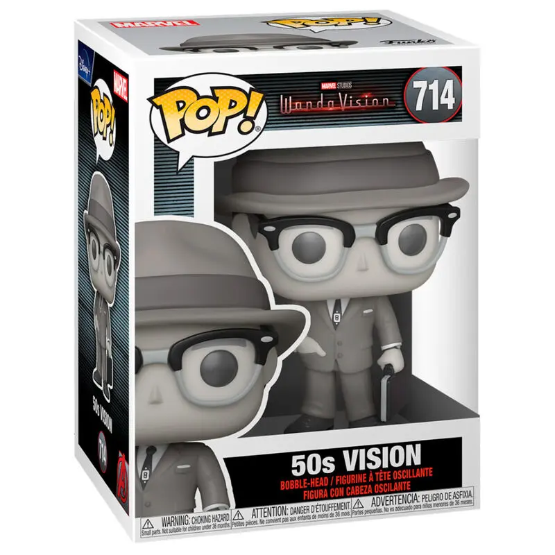 POP figure Marvel WandaVision Vision 50s product photo