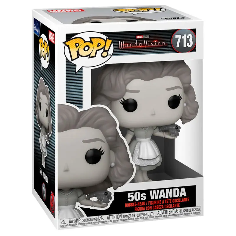 WandaVision POP! TV Vinyl Figure Wanda (50s) 9 cm product photo