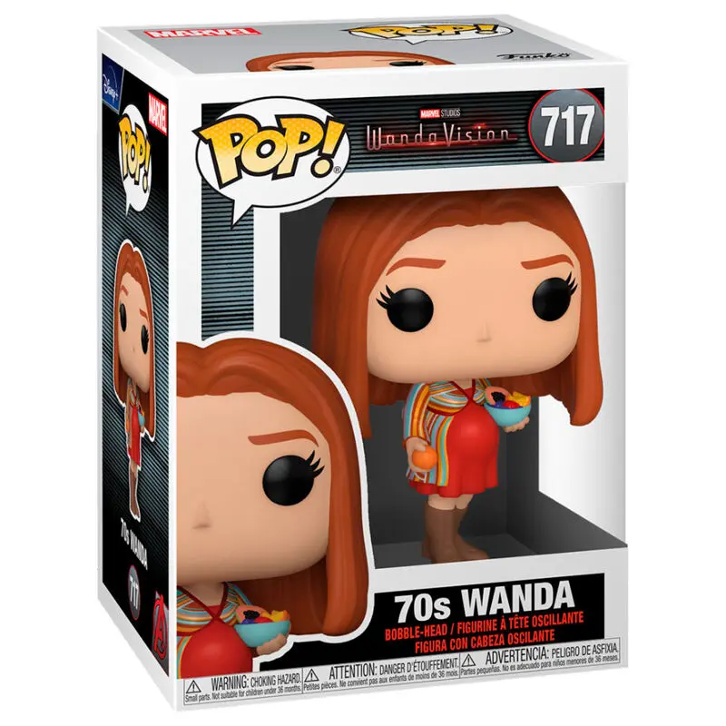 WandaVision POP! TV Vinyl Figure Wanda (70s) 9 cm product photo